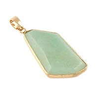 Green Aventurine Irregular Pendant by Bead Landing™