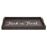 Elegant Designs™ 15.5" Trick or Treat Serving Tray with Handles