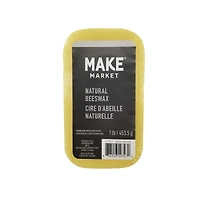 6 Pack: 1lb. Natural Beeswax by Make Market®