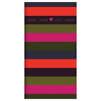TF Publishing Stripes Perpetual Birthday & Celebration Pocket Book