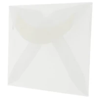 JAM Paper 3Drug Clear Translucent Vellum Envelopes 100ct.
