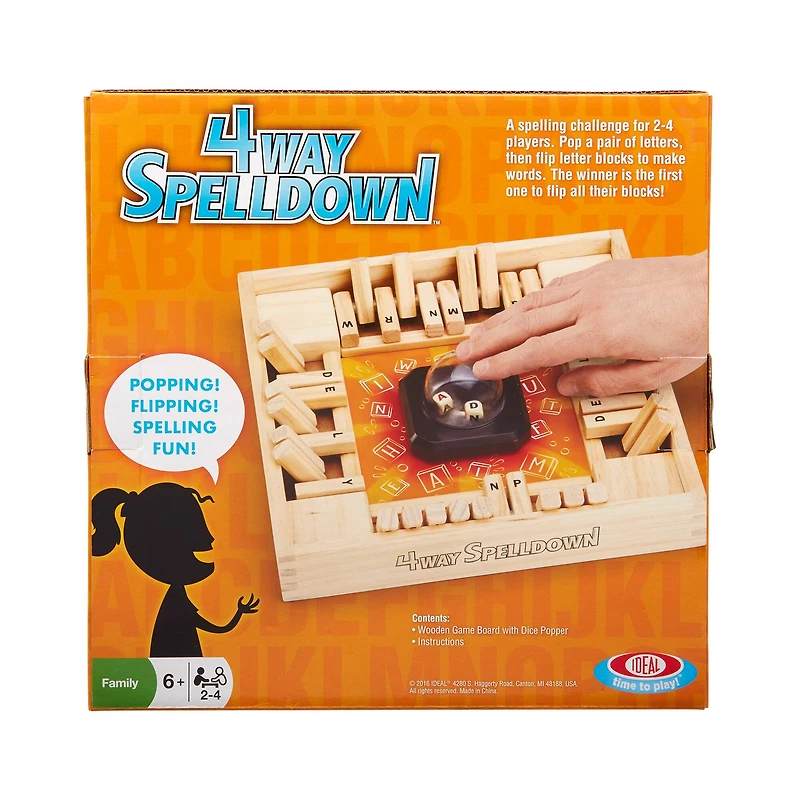 4-Way Spelldown Game