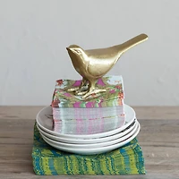 Hello Honey® 6" Gold Cast Aluminum Bird Tabletop Décor