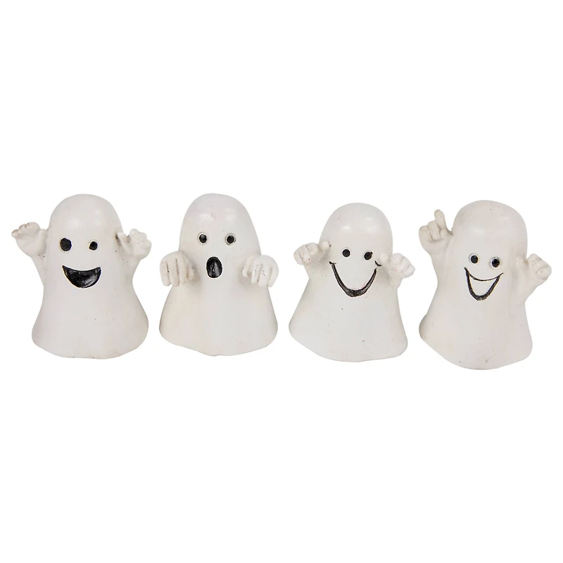 2" Mini Ghost Decoration Set