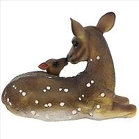 Design Toscano 9.5" Small Mother's Love Doe & Fawn Statue