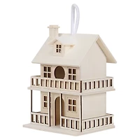 9" Wood 2-Story Birdhouse by Make Market®