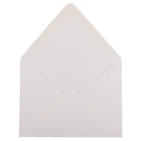 JAM Paper White A7 Invitation Envelopes with Euro Flap, 50ct.