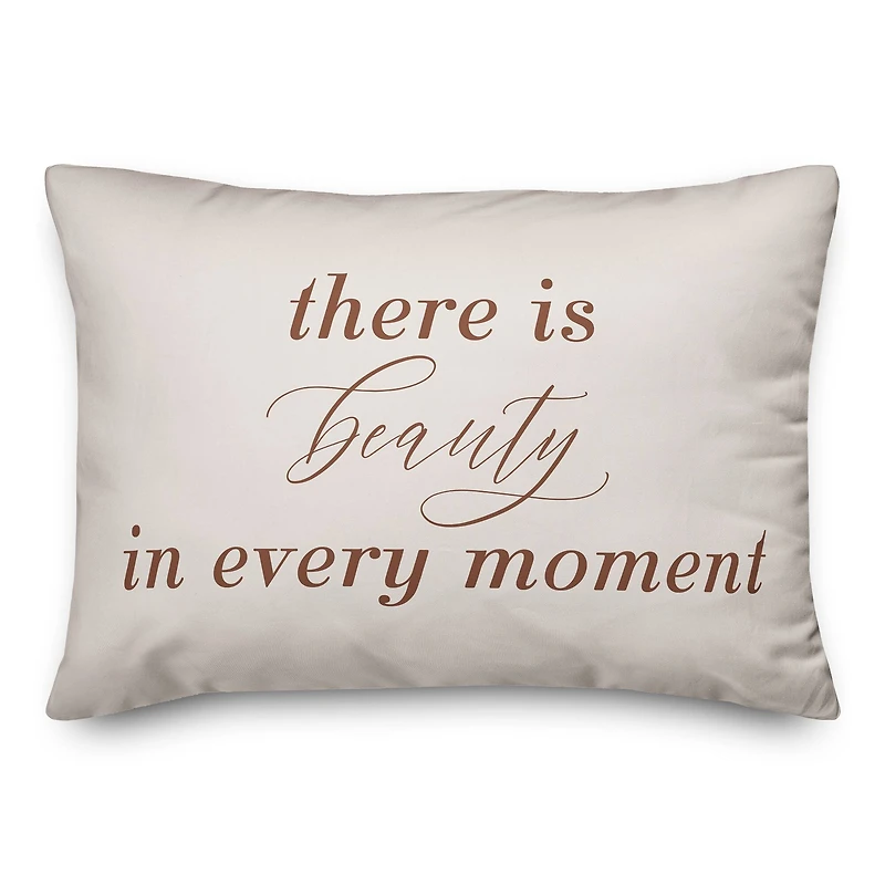 20" x 14" Beauty in Every Moment Indoor & Outdoor Throw Pillow