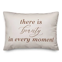 20" x 14" Beauty in Every Moment Indoor & Outdoor Throw Pillow