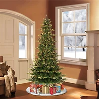 7.5ft. Pre-Lit Slim Aspen Fir Artificial Christmas Tree, Clear Lights