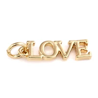 14K Gold Plated Love Charm by Bead Landing™