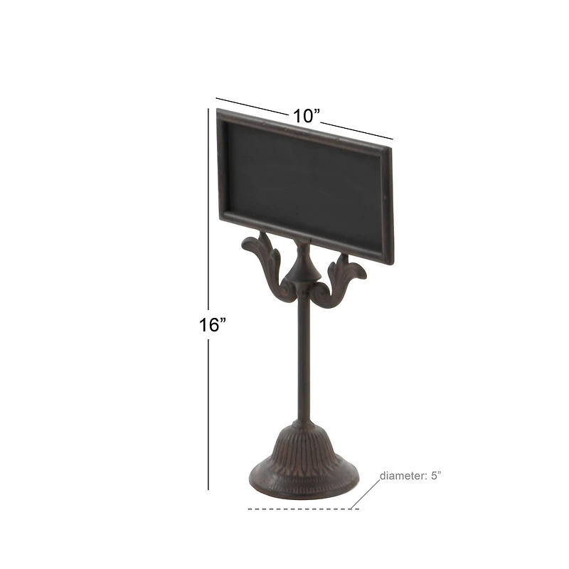 Brown Metal Farmhouse Decorative Sign