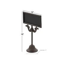 Brown Metal Farmhouse Decorative Sign