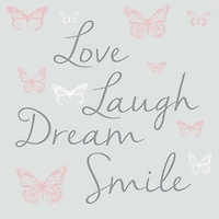 RoomMates Butterfly Dream Decals with 3D Cutout Butterflies