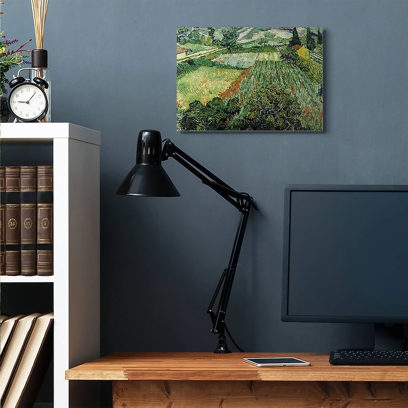 Stupell Industries Classic Van Gogh Field Painting Feld Mit Mohnblumen Canvas Wall Art