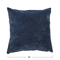 Hello Honey® 20" Square Velvet Knife Edge Pillow Cover