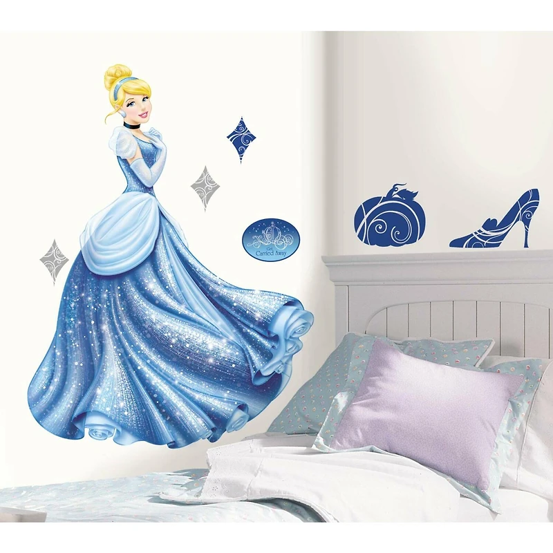 RoomMates Disney® Cinderella Glamour Giant Wall Decal