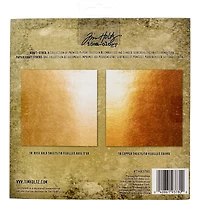 Idea-Ology Paper Stash Metallic No.2 Kraft Paper Pad, 8" x 8"