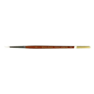 Robert Simmons White Sable Short Handle Round Brush