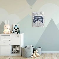 Stupell Industries Gamer at Play Quote Video Game Technology Boys Canvas Wall Art