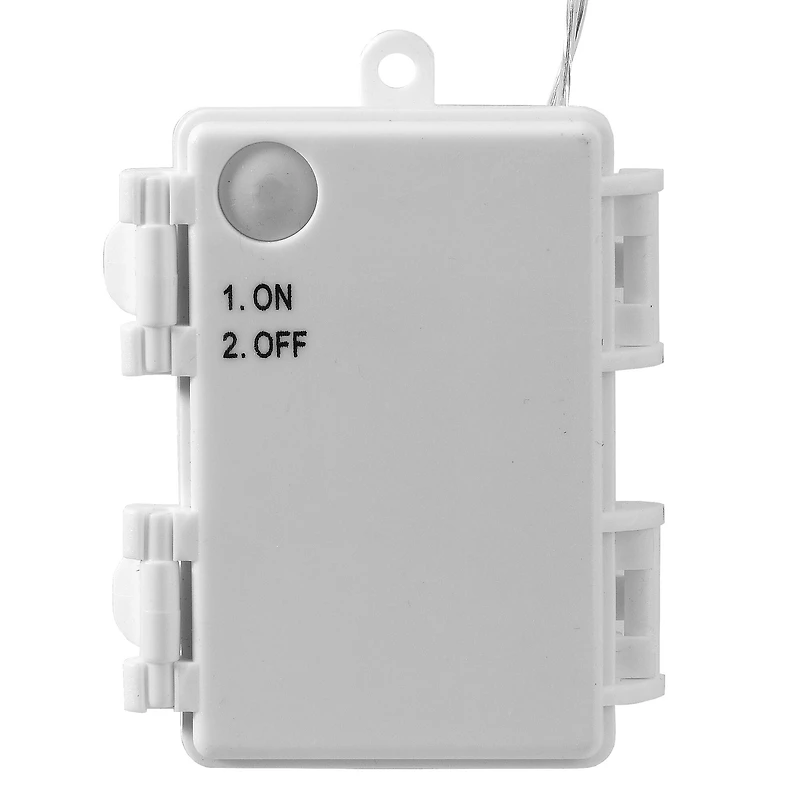 18" White LED Smiling Ghost Halloween Decor