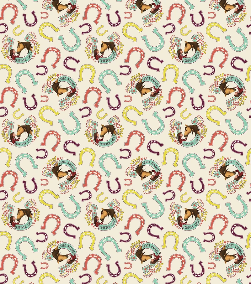 Universal Studios Lucky Spirit Cotton Fabric