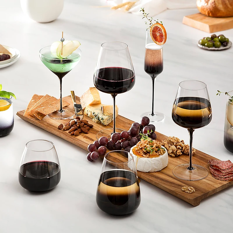 JoyJolt® Black Swan Luxury Barware Collection, 16ct.