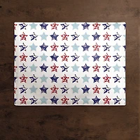 Floral Stars Pattern Cotton Twill Placemat