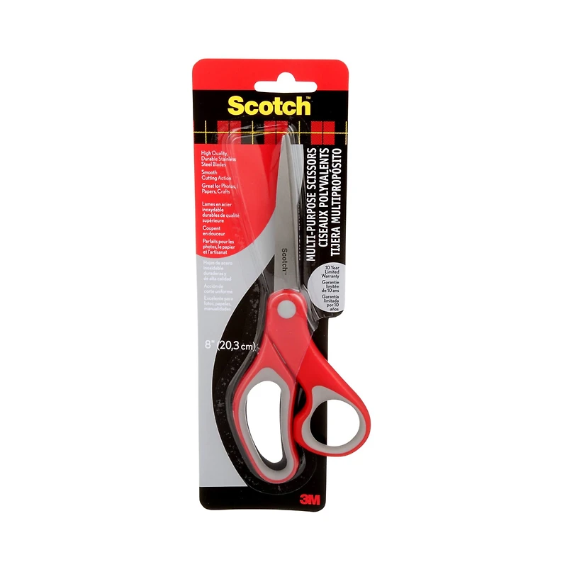 12 Pack: Scotch™ Multi-Purpose Scissors, 8"
