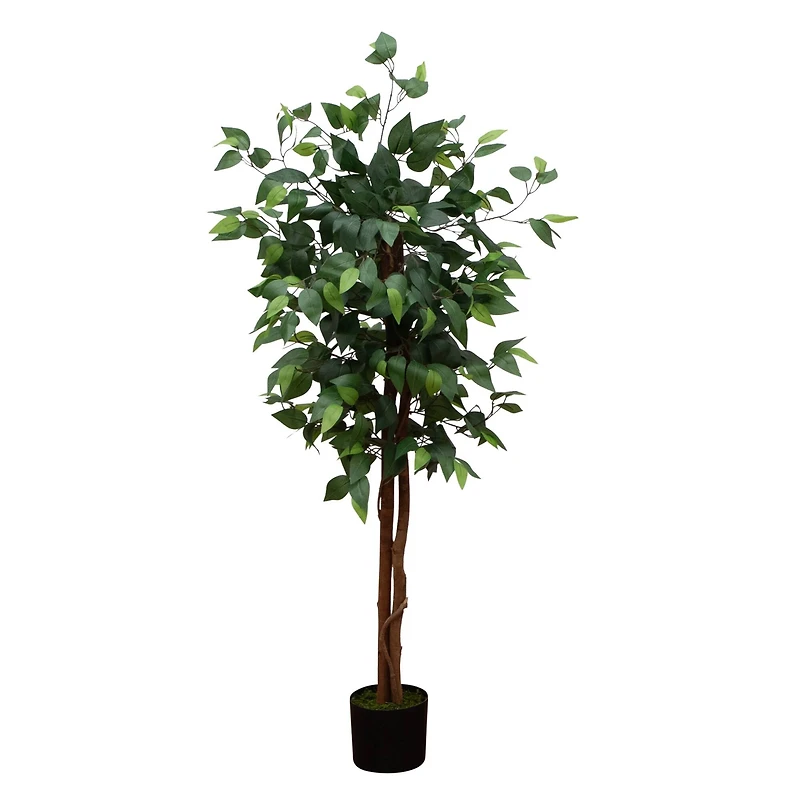 4ft. Artificial Double Trunk Ficus Tree