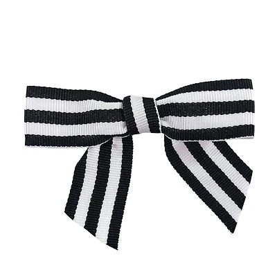 JAM Paper /8" Grosgrain Stripes Twist Tie Bows