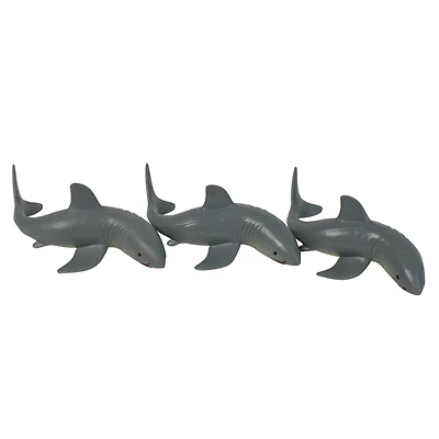 Swim Central 7" Shark Frenzy Swimming Pool Dive Toys, 3ct.