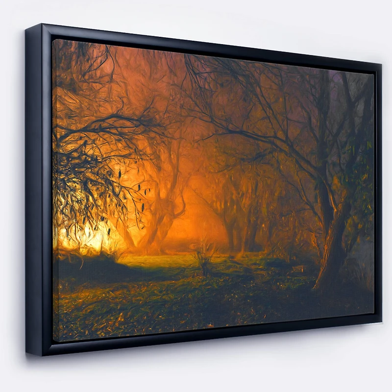 Designart - Magical Light in Forest