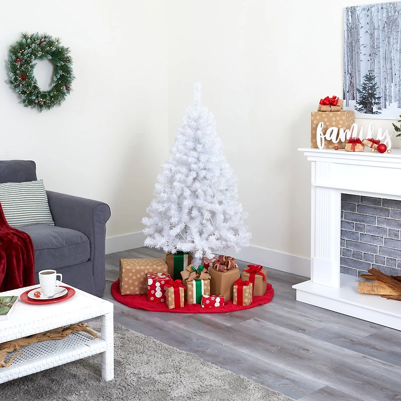 5ft. Unlit White Artificial Christmas Tree