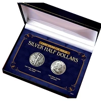 Last Year of Issue Silver Half Dollars