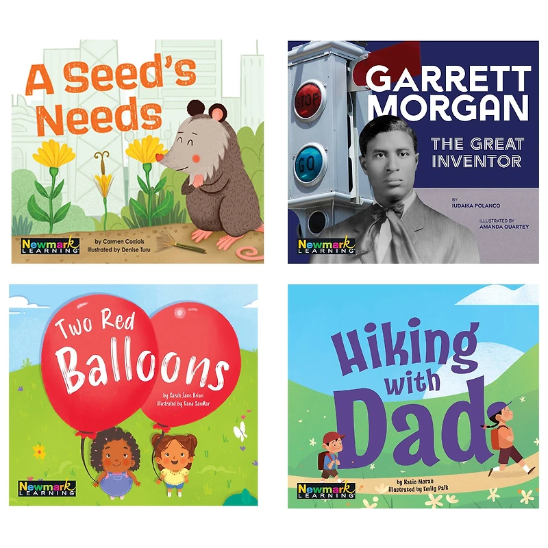 Newmark Learning Clear Windows Book Set of 12, Grade K