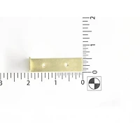 Dritz Home® Small Brass Campaign Smooth Right Angle Corners, 4ct.