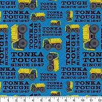 Camelot Fabrics Tonka Truck Tough Cotton Precut, 4ct.