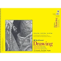 Strathmore® 300 Series Wired Drawing Paper Pad, 25 Sheets