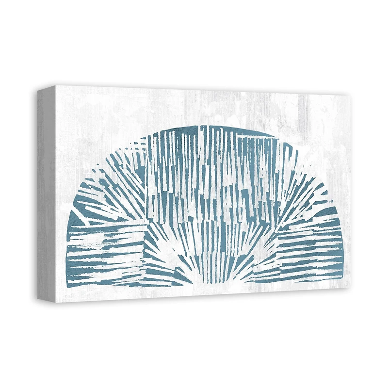 Abstract Shell Shape Canvas Wall Art