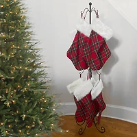 Haute Decor 54" Black Adjustable Christmas Stocking Tree Stand