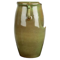 Design Toscano Ceramic Rippling Jar Garden Fountain