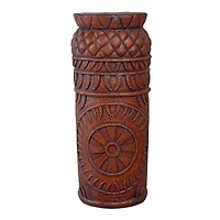 Design Toscano 38" Grand Island Tiki Cocktail Console Statue
