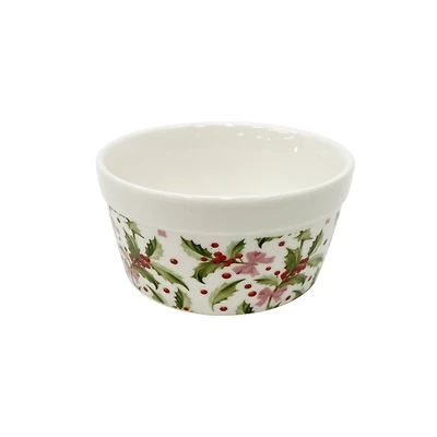 4" Holly Ceramic Ramekin by Makery™
