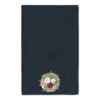 Florals on Navy 16" x 25" Towel Set