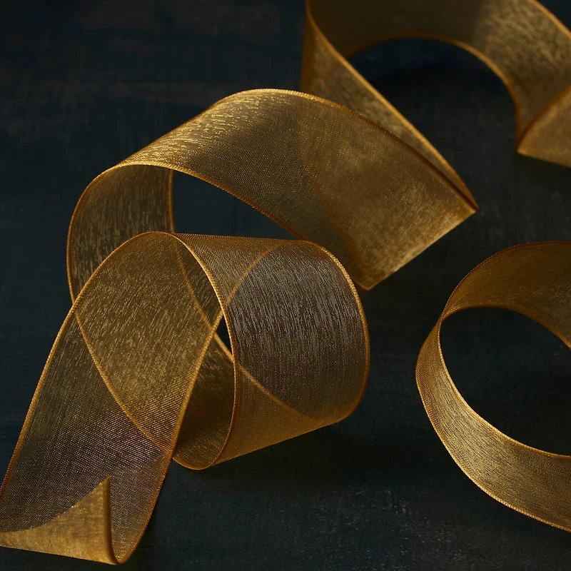 1.5" x 15yd. Satin Shimmer Wired Ribbon by Celebrate It® Specialty