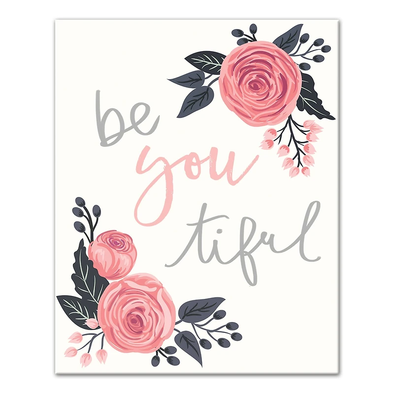Be You Tiful Tabletop Canvas