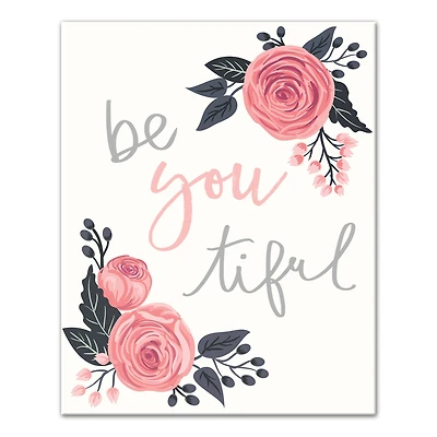 Be You Tiful Tabletop Canvas