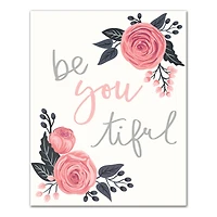 Be You Tiful Tabletop Canvas