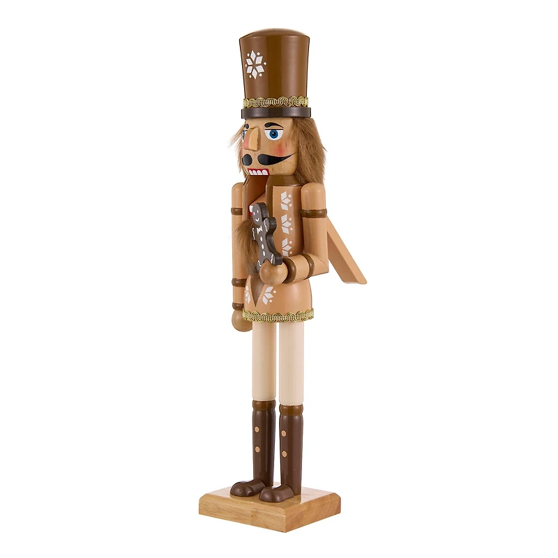 15.75" Gingerbread Nutcracker with Gingerbread Man by Ashland®